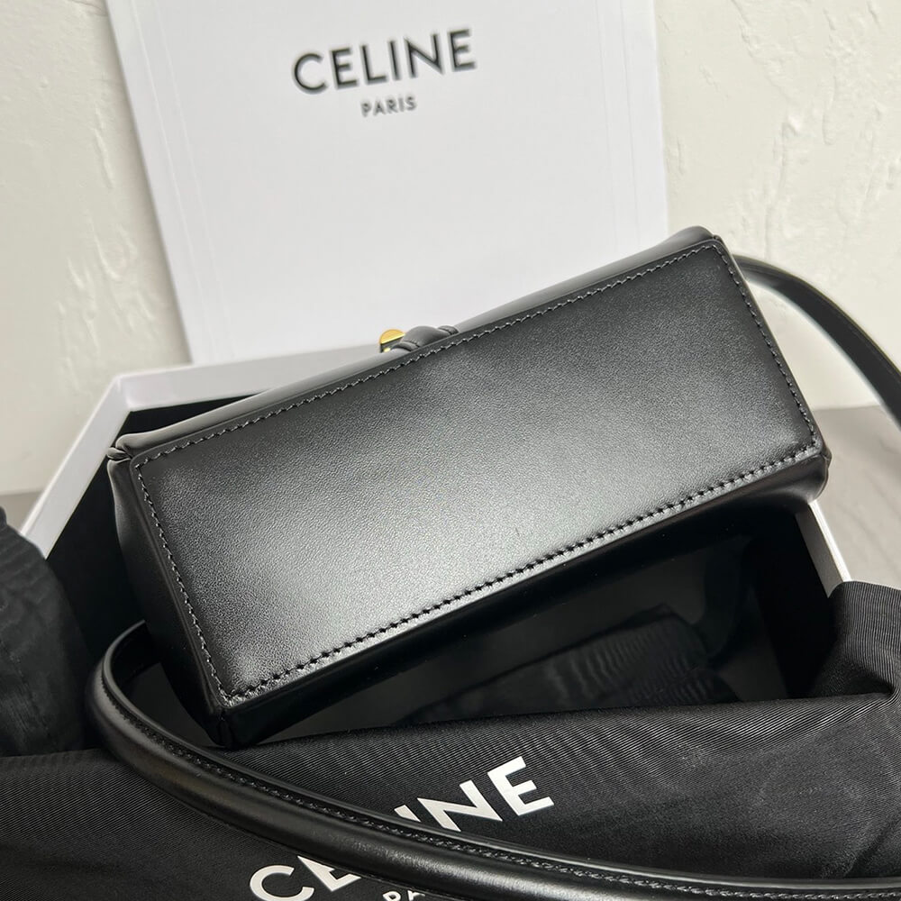 Celine Mini 16 Bag in Satinated Calfskin - Replica Luxury Bags™