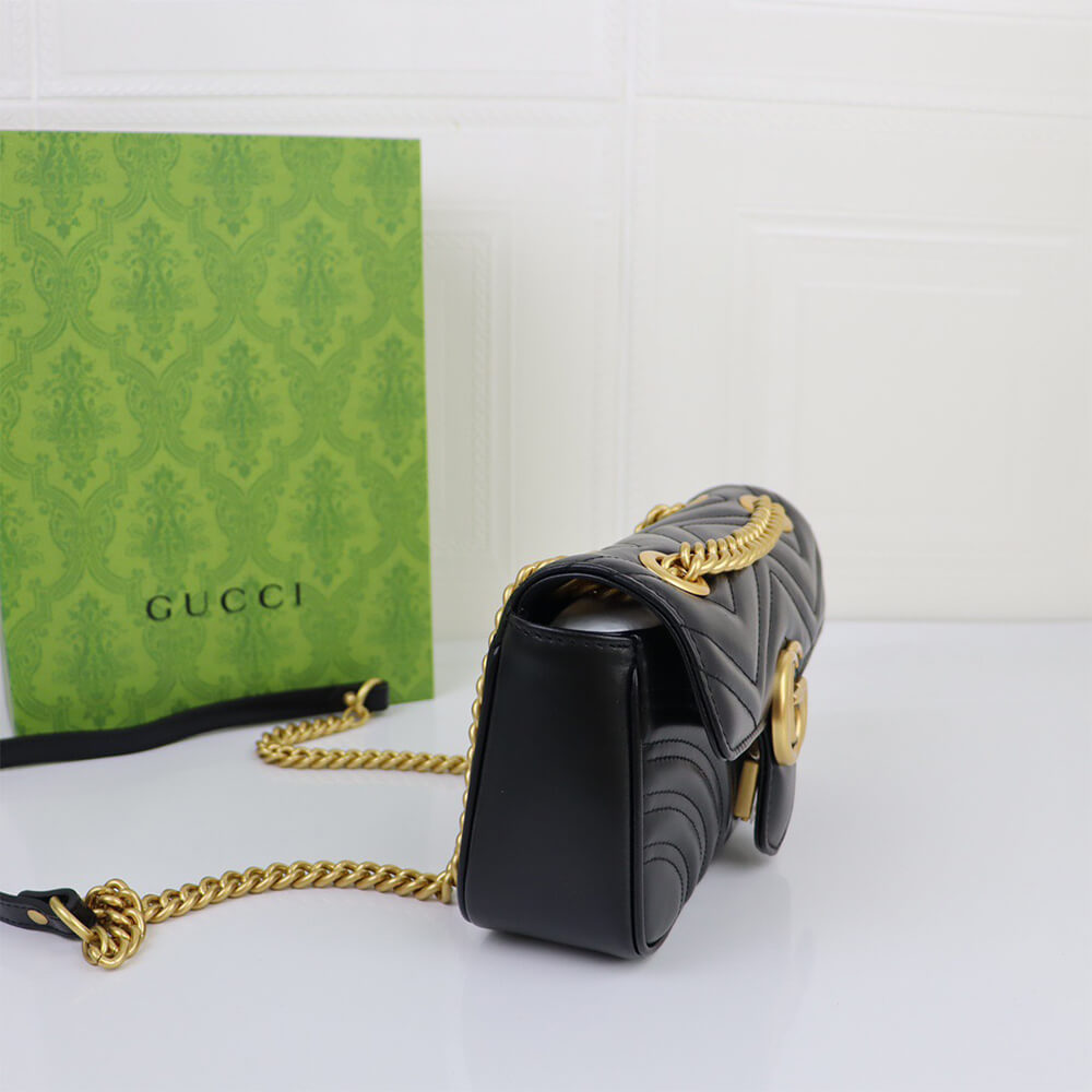 Gucci GG Marmont Mini Shoulder Bag - Replica Luxury Bags™