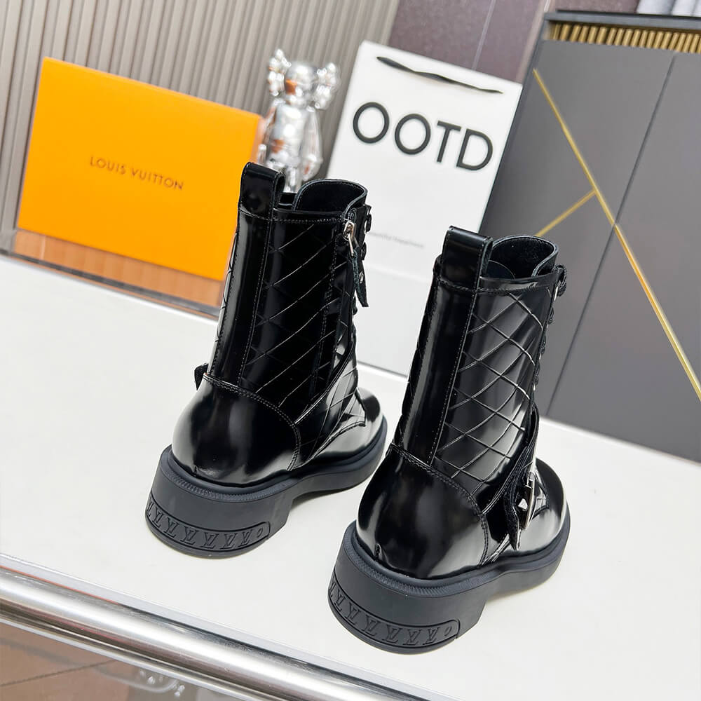 LV Citizen Flat Ranger Boot Shoes - Replica Luxury Bags™