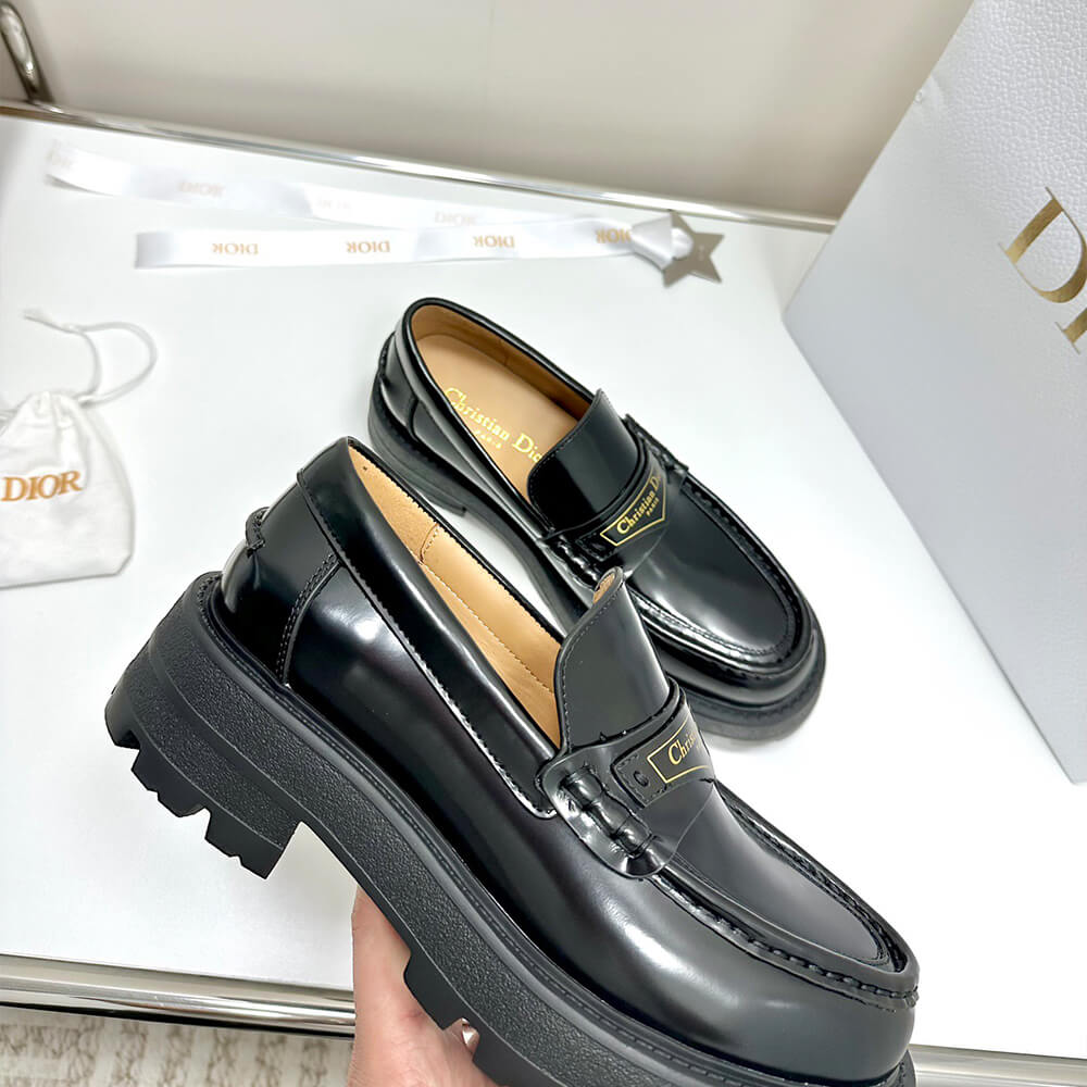 Dior Boy Platform Loafer Shoes - Replica Luxury Bags™