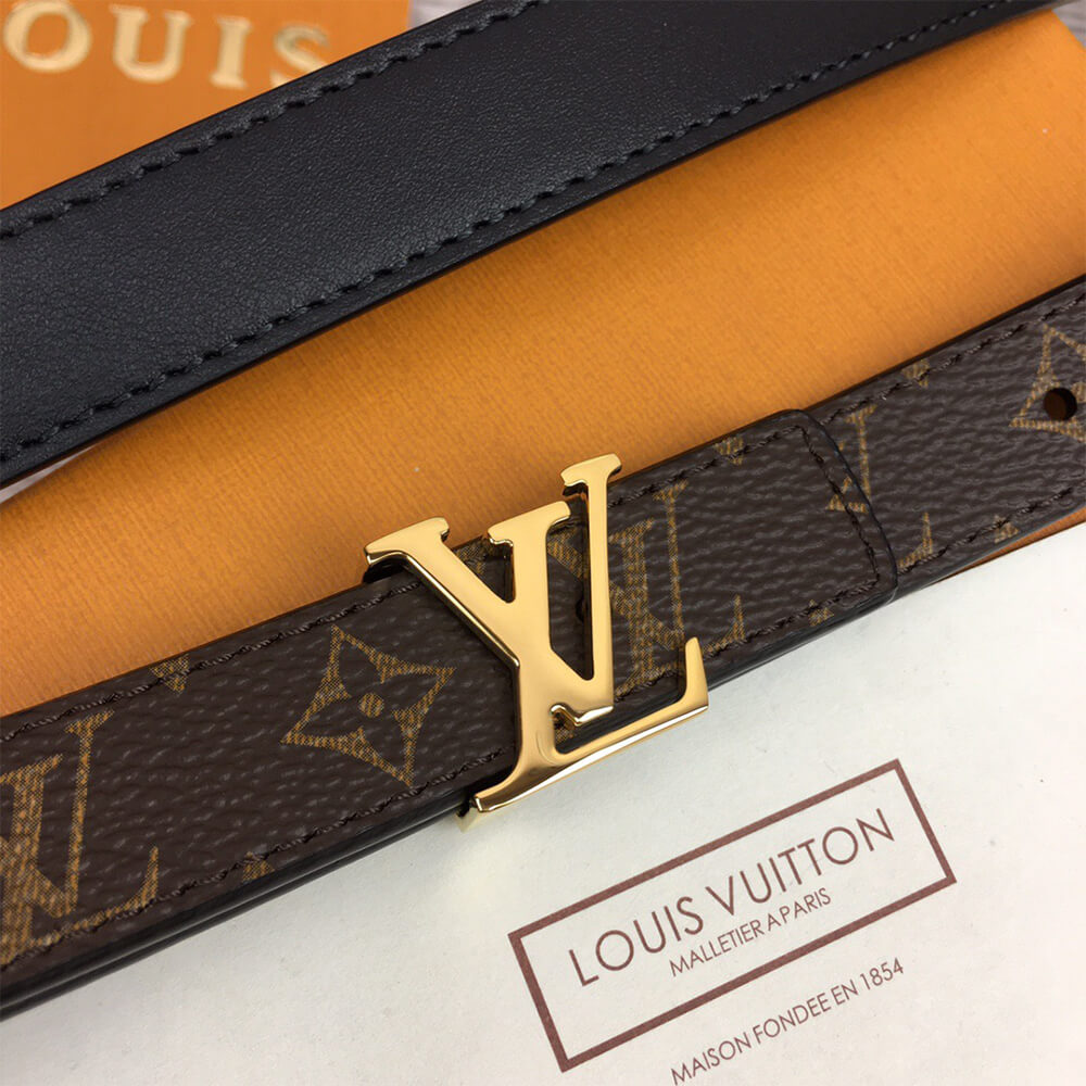 LV Iconic 20mm Reversible Belt - Replica Luxury Bags™