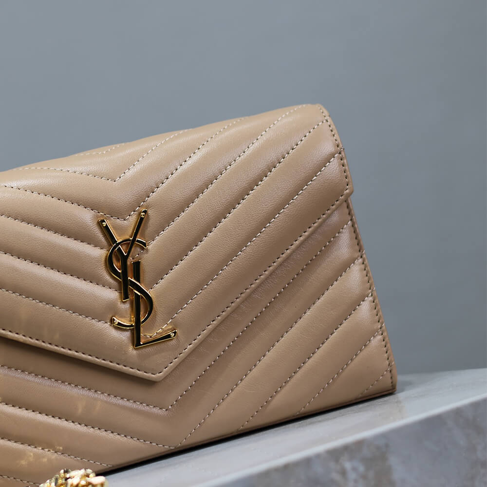 YSL Cassandre Chain Wallet Bag in Lambskin - Replica Luxury Bags™