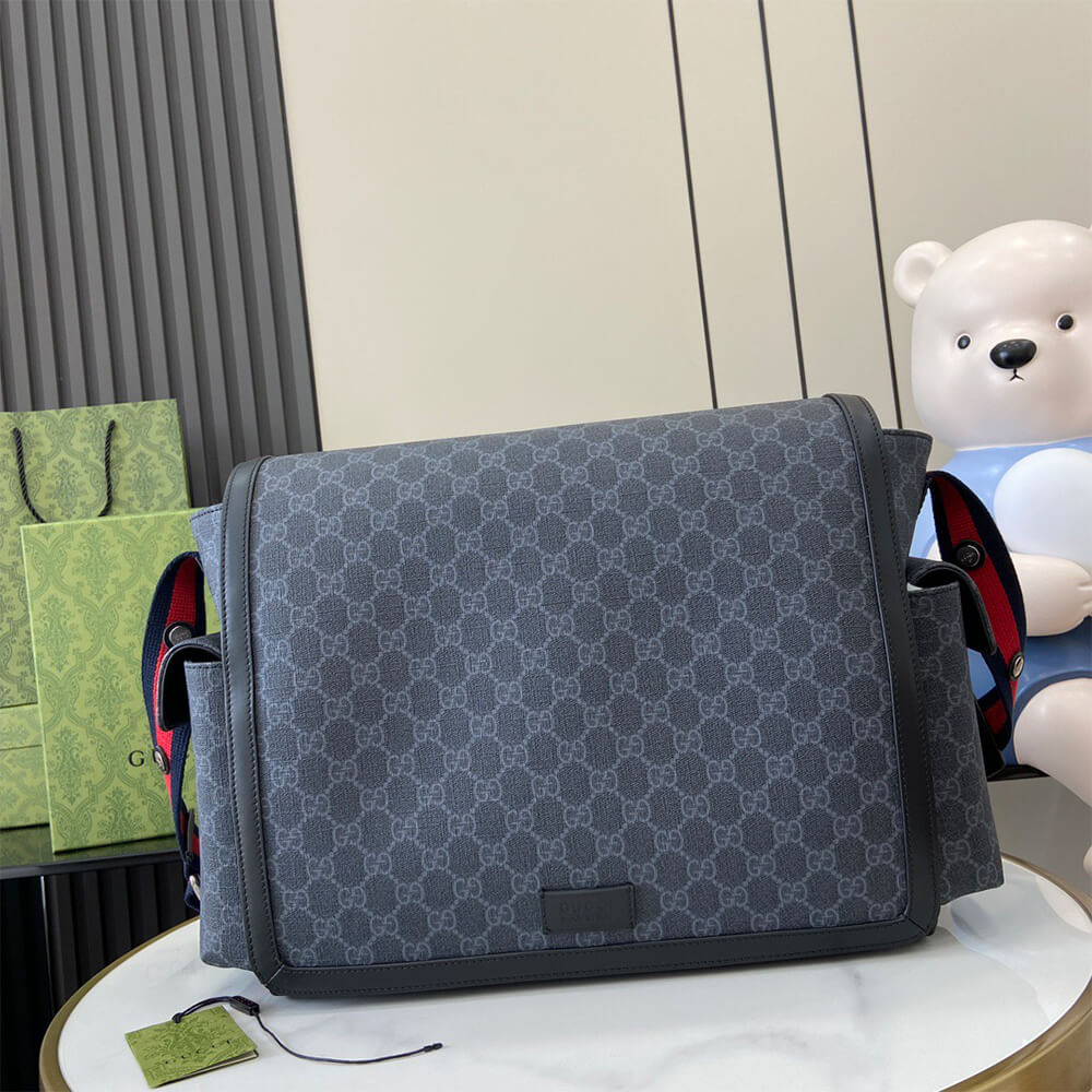 Gucci GG Supreme Medium Diaper Bag - Replica Luxury Bags™