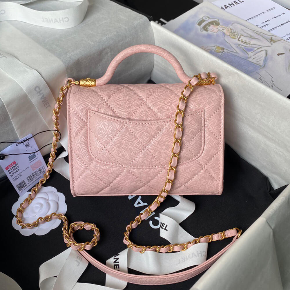 Chanel Mini Flap Bag With Top Handle - Replica Luxury Bags™
