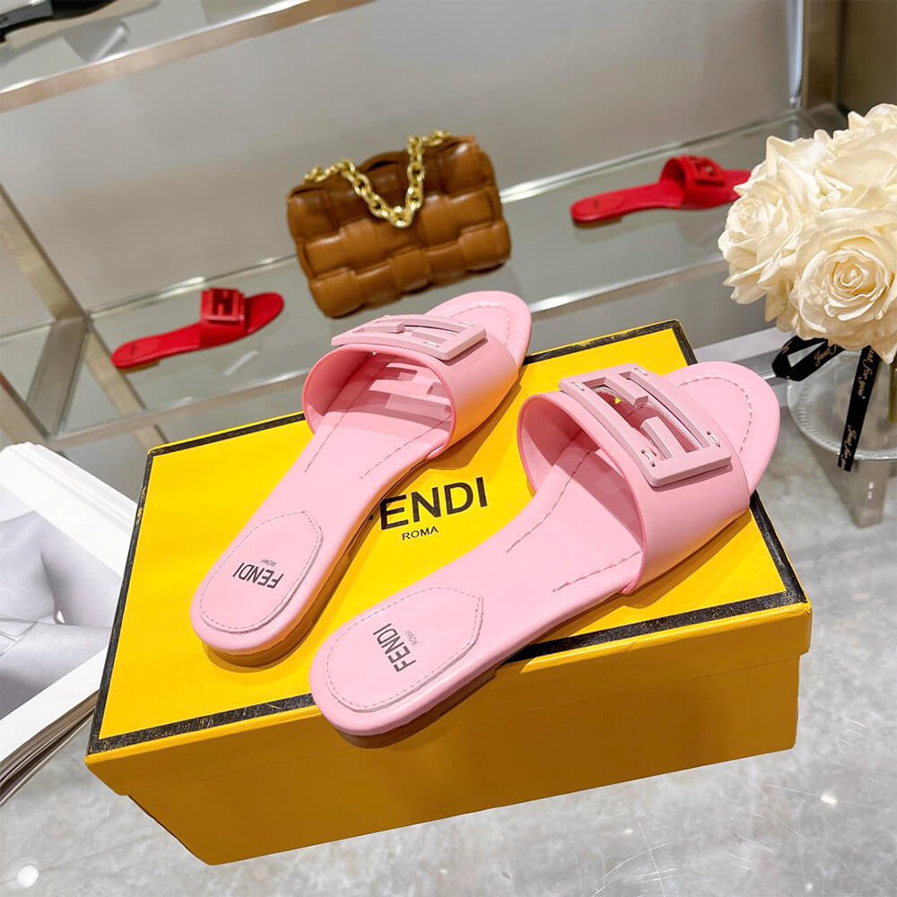 Fendi Baguette Slides Shoes - Replica Luxury Bags™