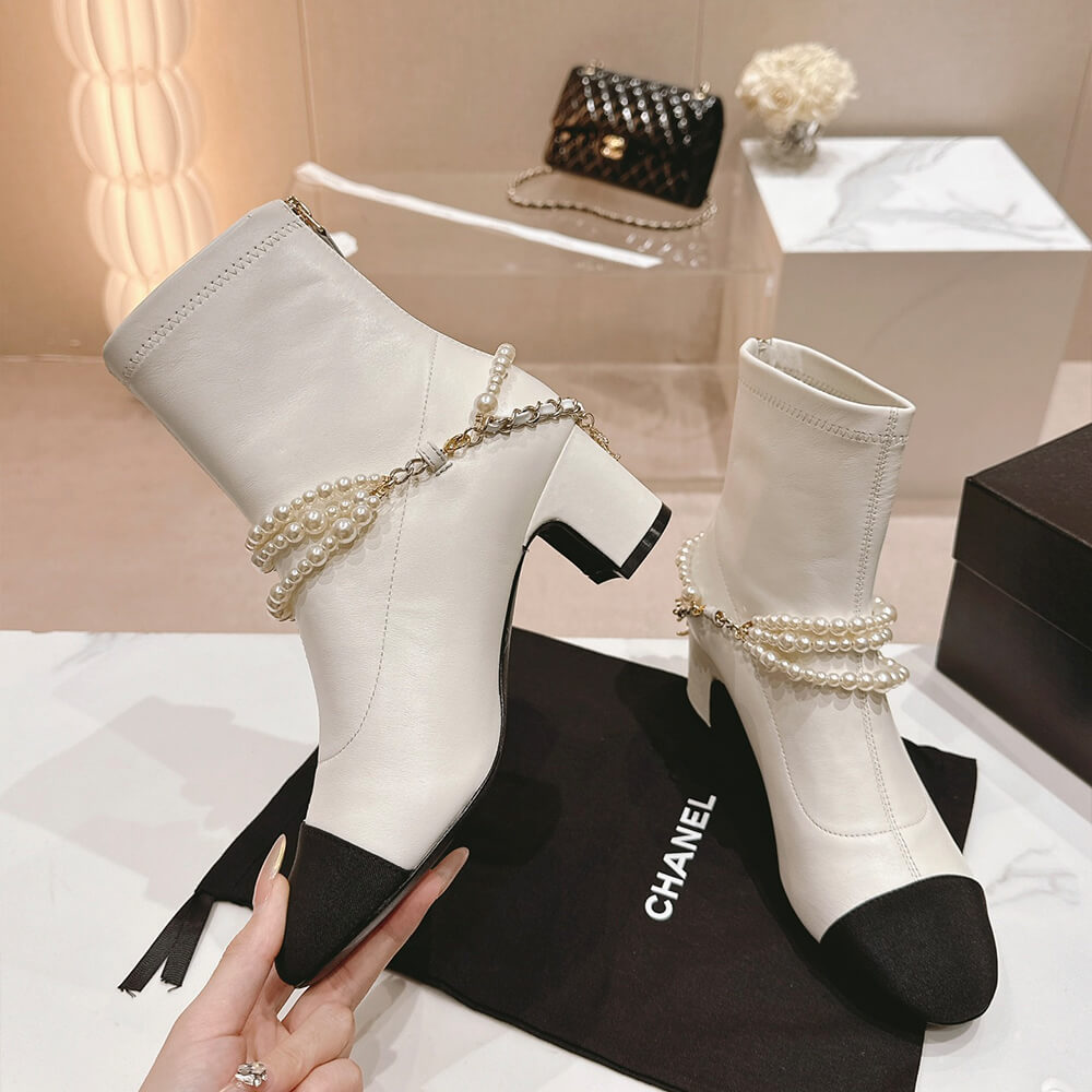 Chanel Combat Boots Shoes - Replica Luxury Bags™