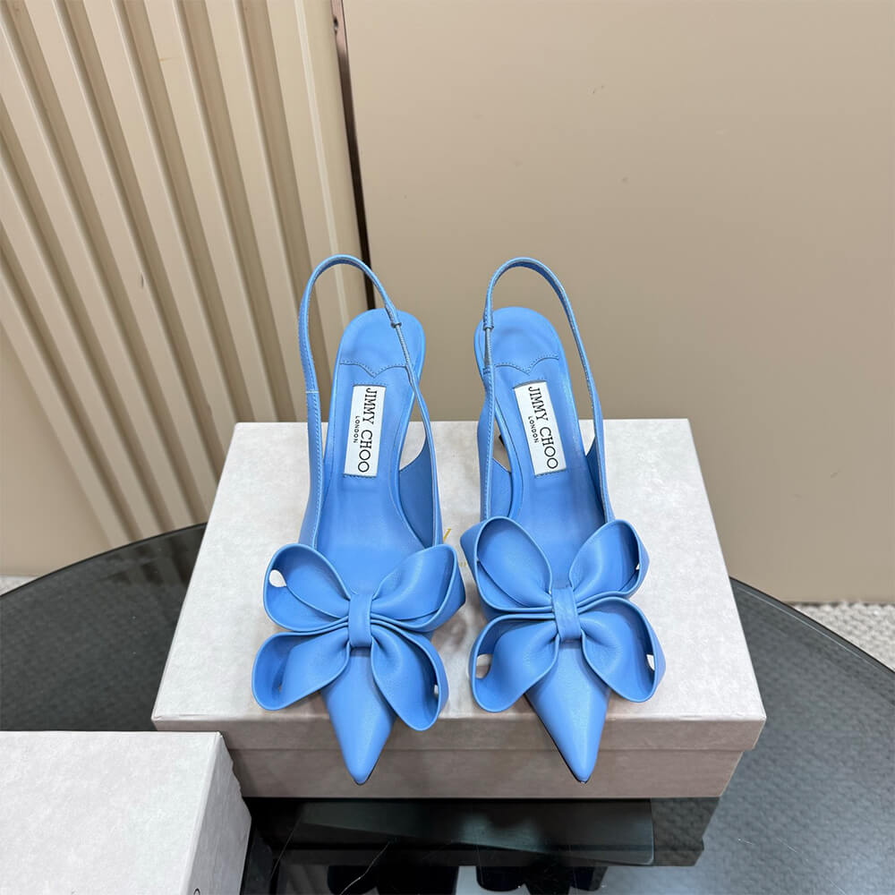 JIMMY CHOO Staz Sling Back 70 Shoes - Replica Luxury Bags™