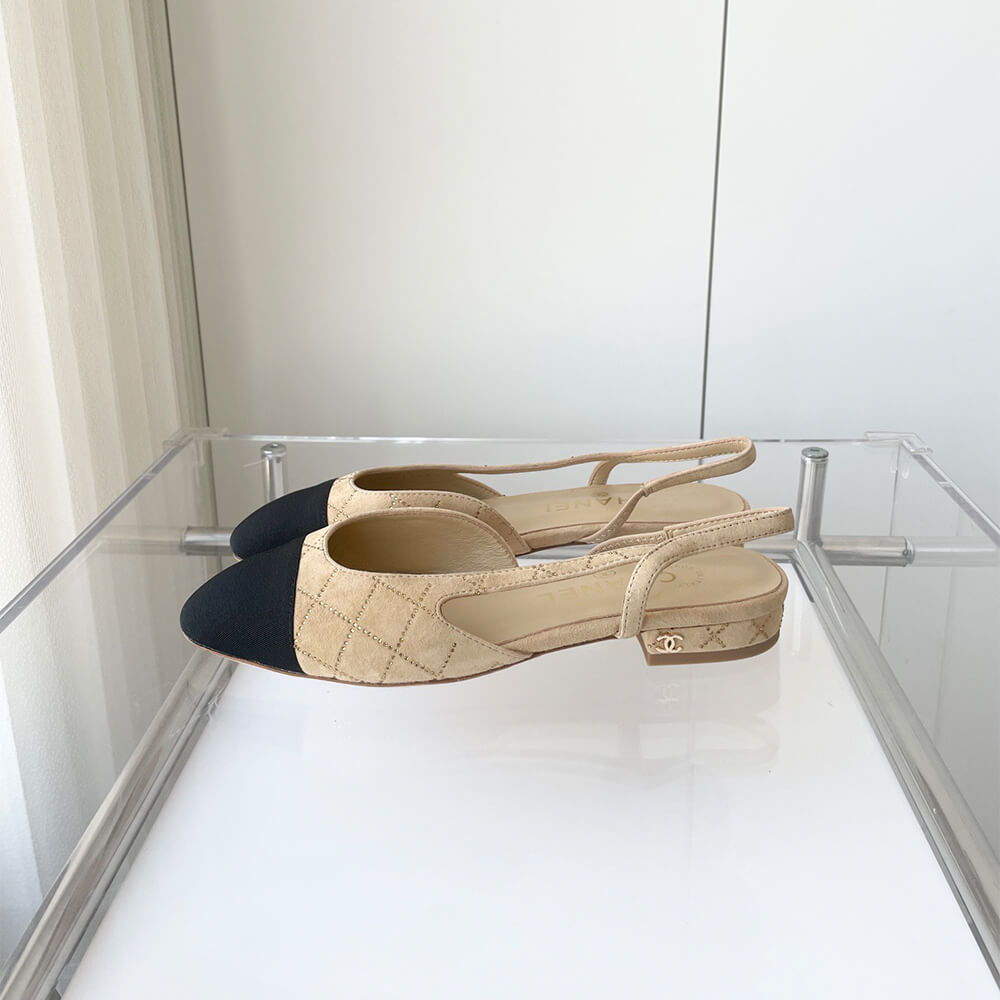 Chanel Slingbacks Shoes - Replica Luxury Bags™