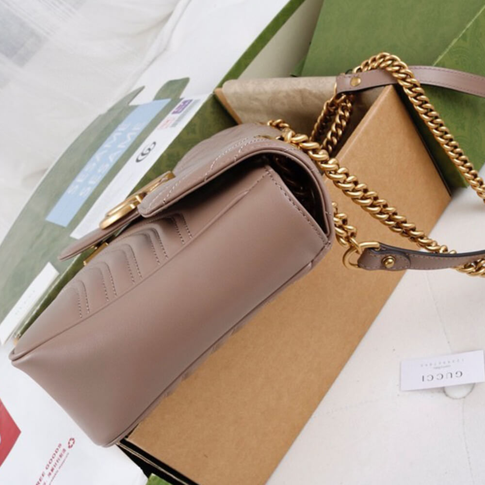 Gucci GG Marmont Medium Matelasse Shoulder Bag - Replica Luxury Bags™