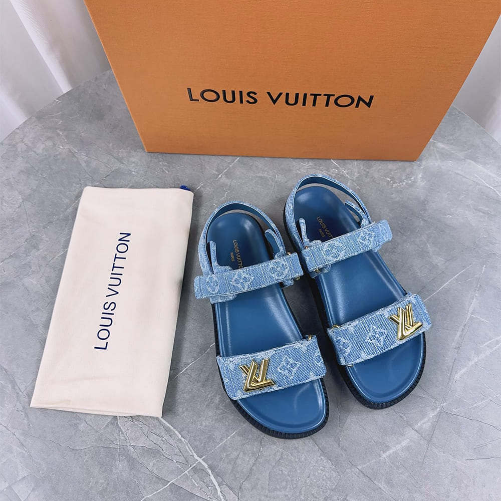 LV Sunset Flat Comfort Sandal Shoes - Replica Luxury Bags™