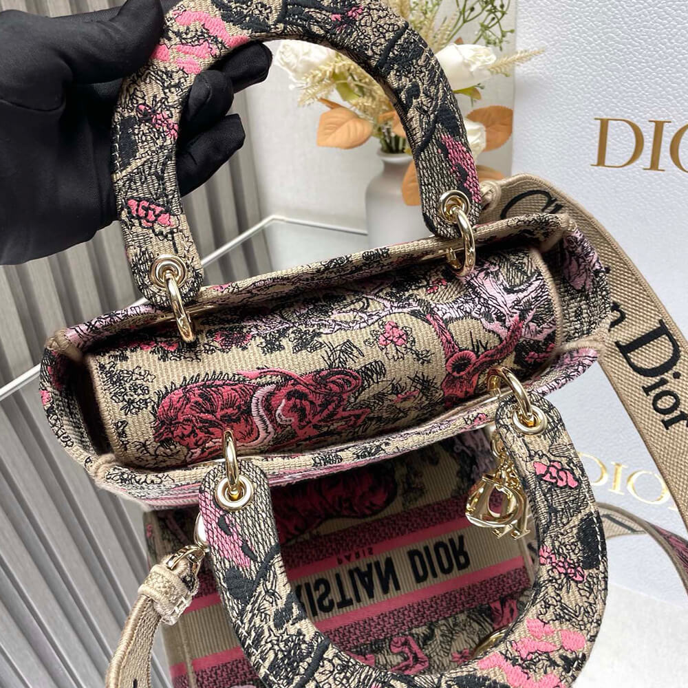 Dior Medium Dioriviera Lady D-Lite Bag - Replica Luxury Bags™