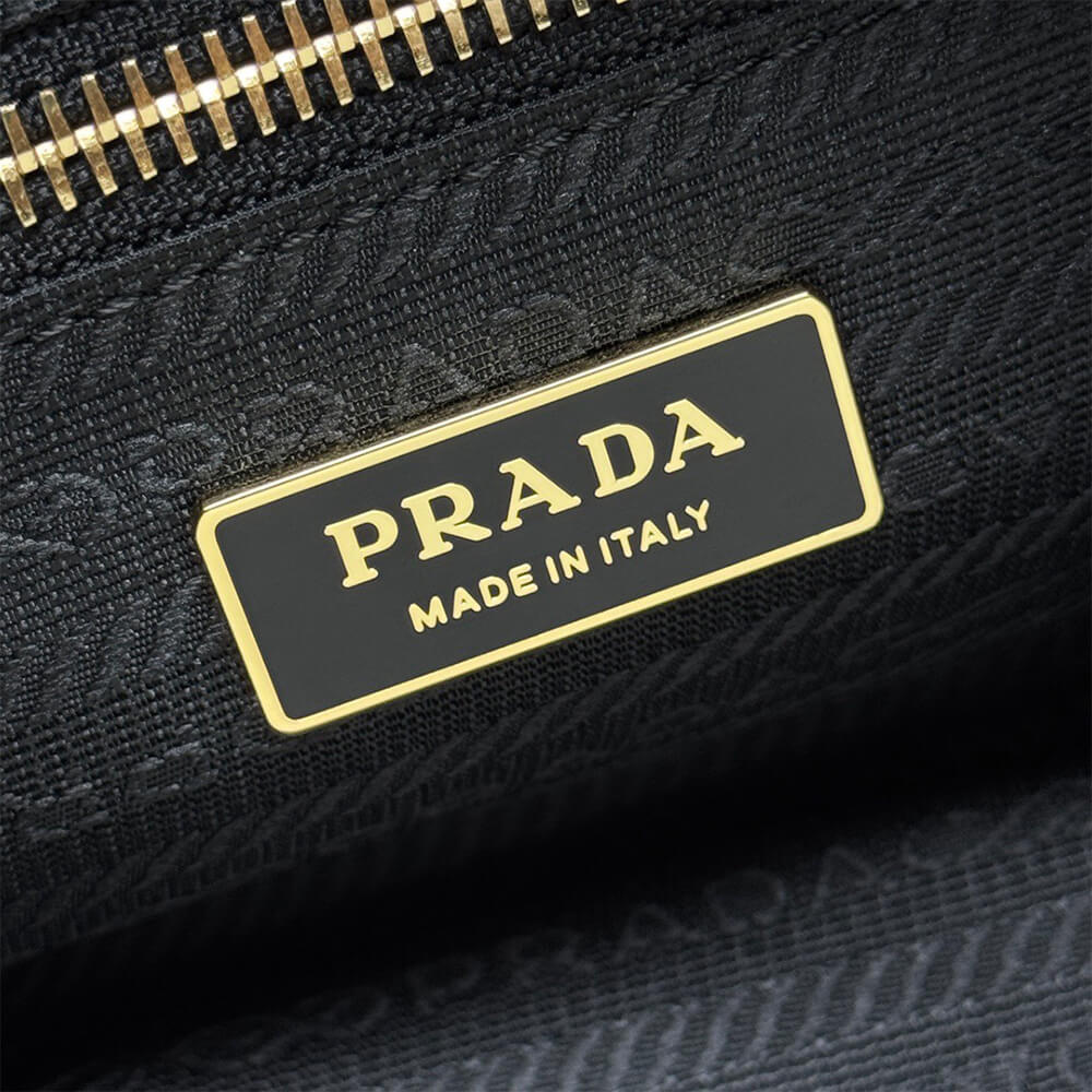 Prada Dangle Medium Leather Top Handle Bag - Replica Luxury Bags™