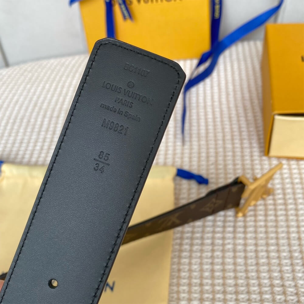 LV Pyramide 40mm Belt - Replica Luxury Bags™