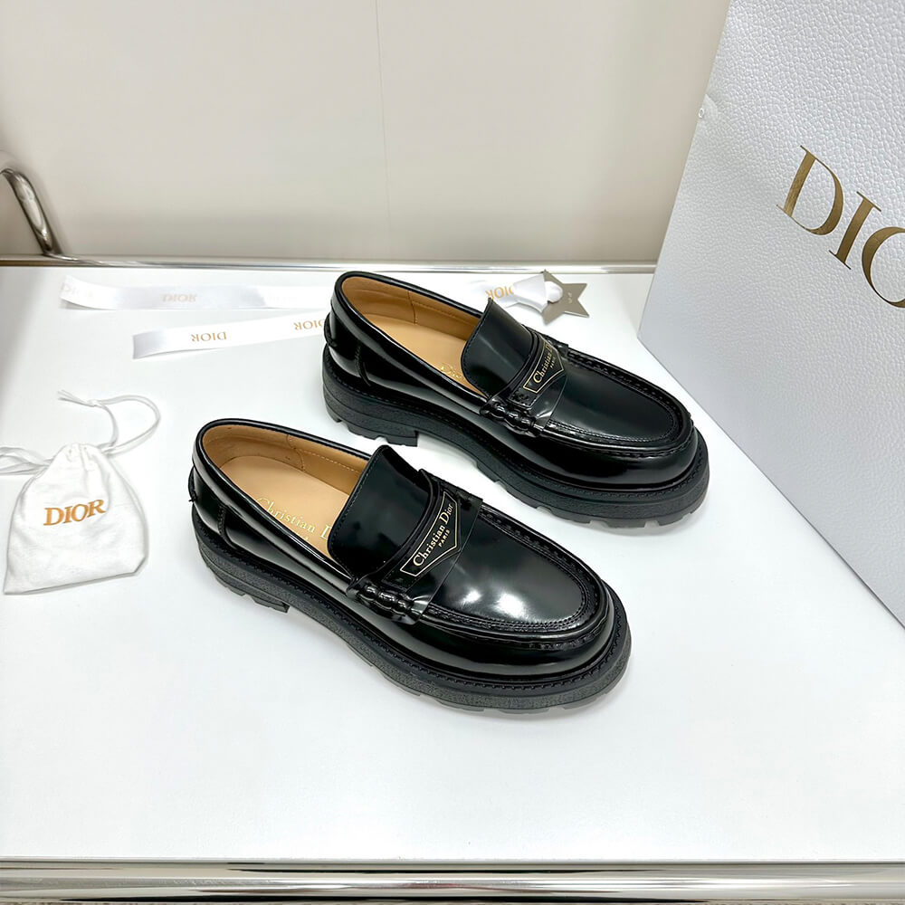 Dior Boy Platform Loafer Shoes - Replica Luxury Bags™