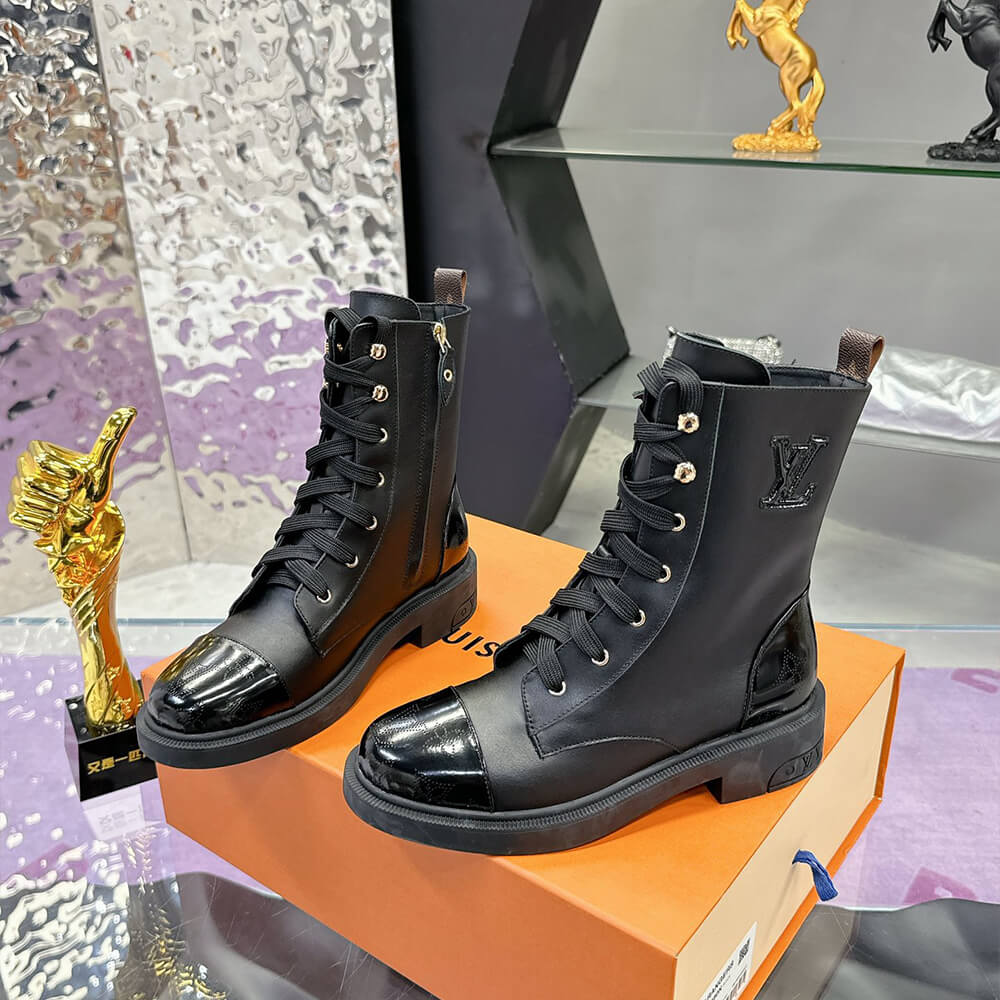 LV Citizen Flat Ranger Boot Shoes - Replica Luxury Bags™