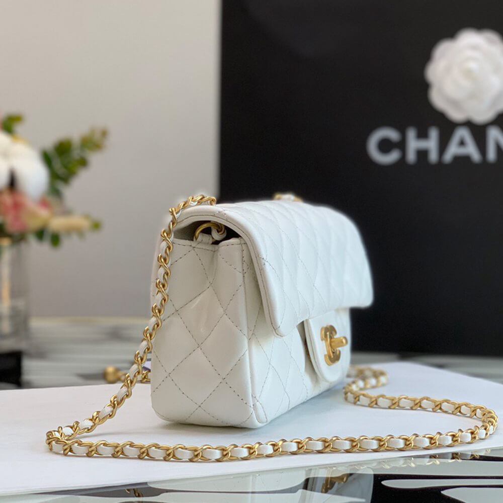 Chanel Pearl Crush Mini Rectangular Flap Bag - Replica Luxury Bags™