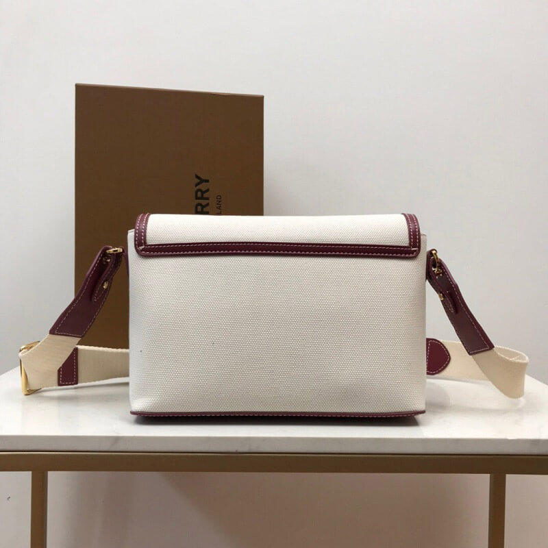 Burberry Horseferry Small Canvas Shoulder Bag - Replica Luxury Bags™