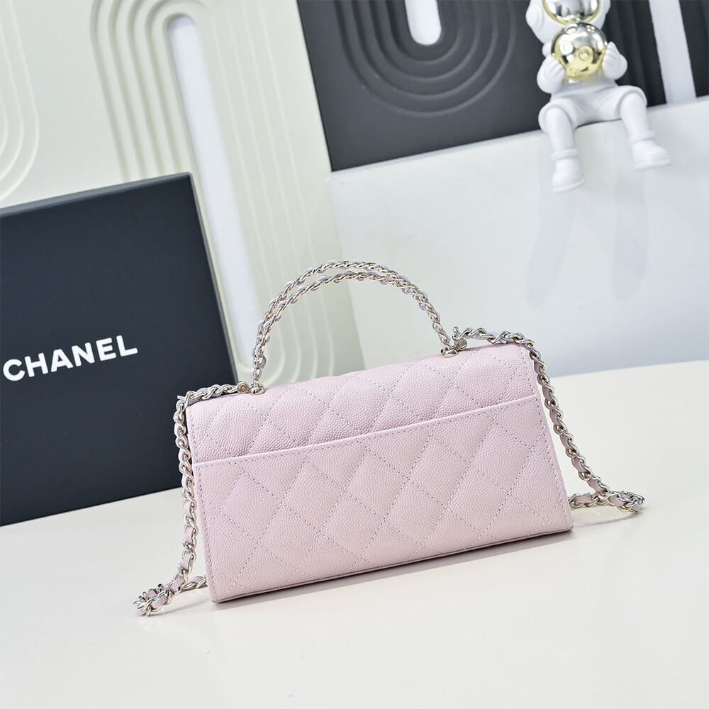 Chanel Flap Phone Holder Bag with Chain - Replica Luxury Bags™
