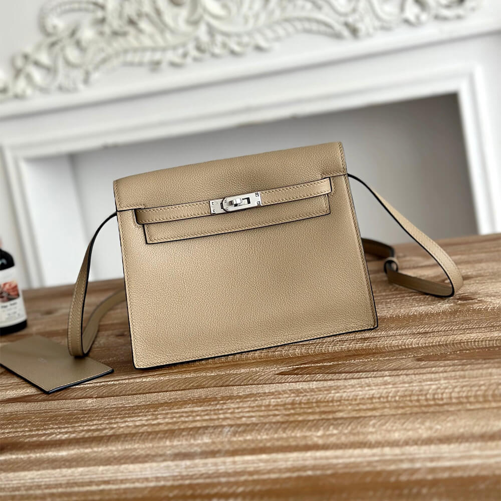 Hermes Kelly Danse Bag in Beige - Replica Luxury Bags™