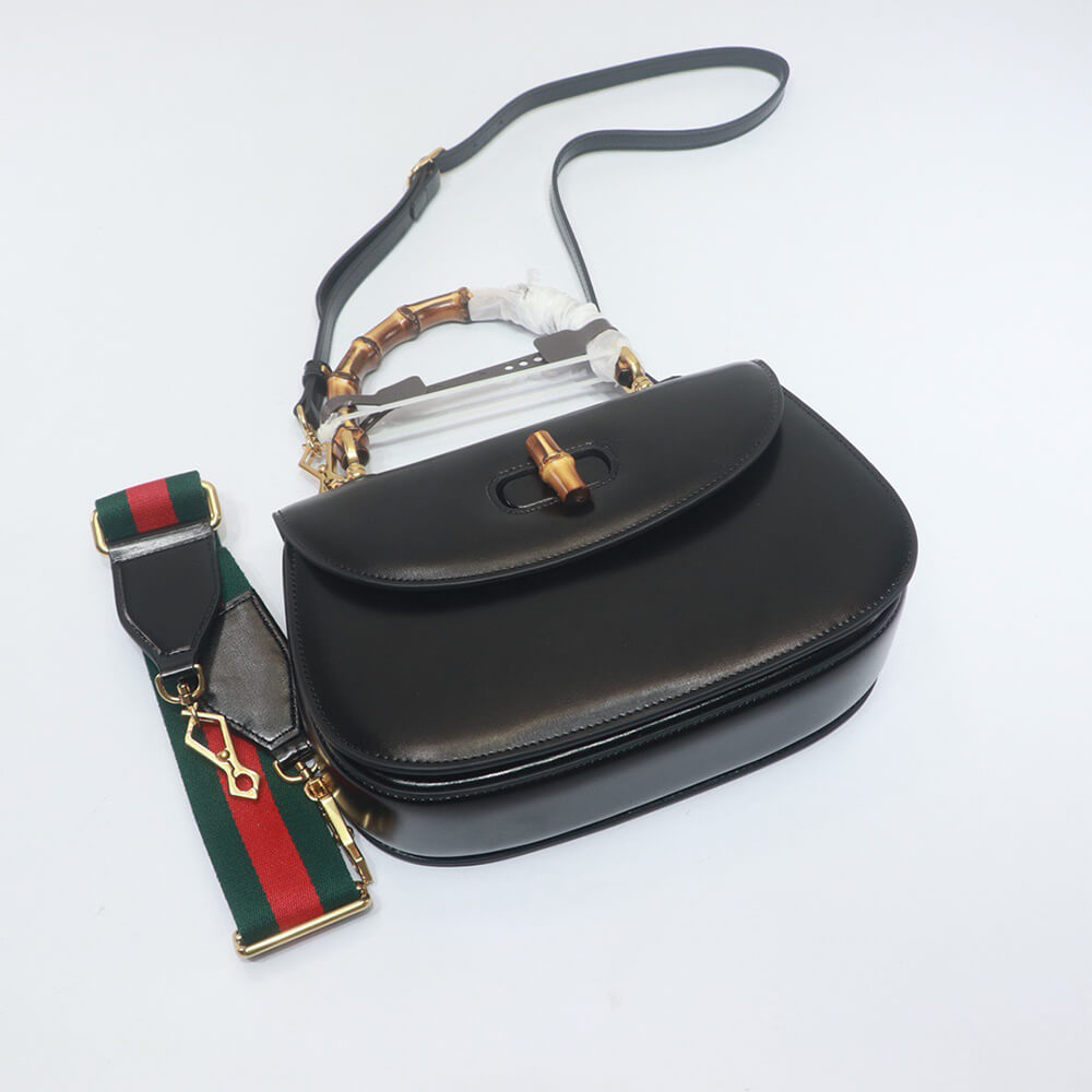 Gucci Bamboo 1947 medium top handle bag - Replica Luxury Bags™