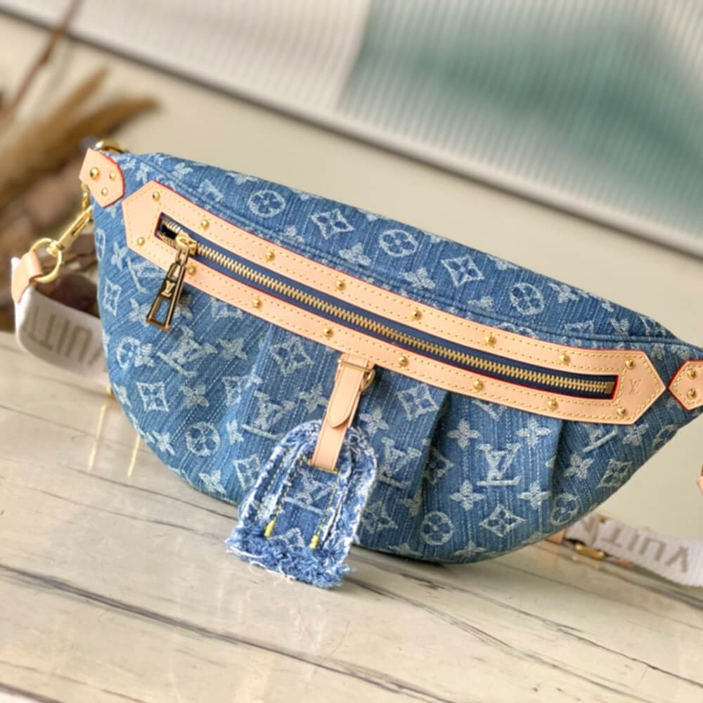 LV High Rise Monogram Denim Bag - Replica Luxury Bags™