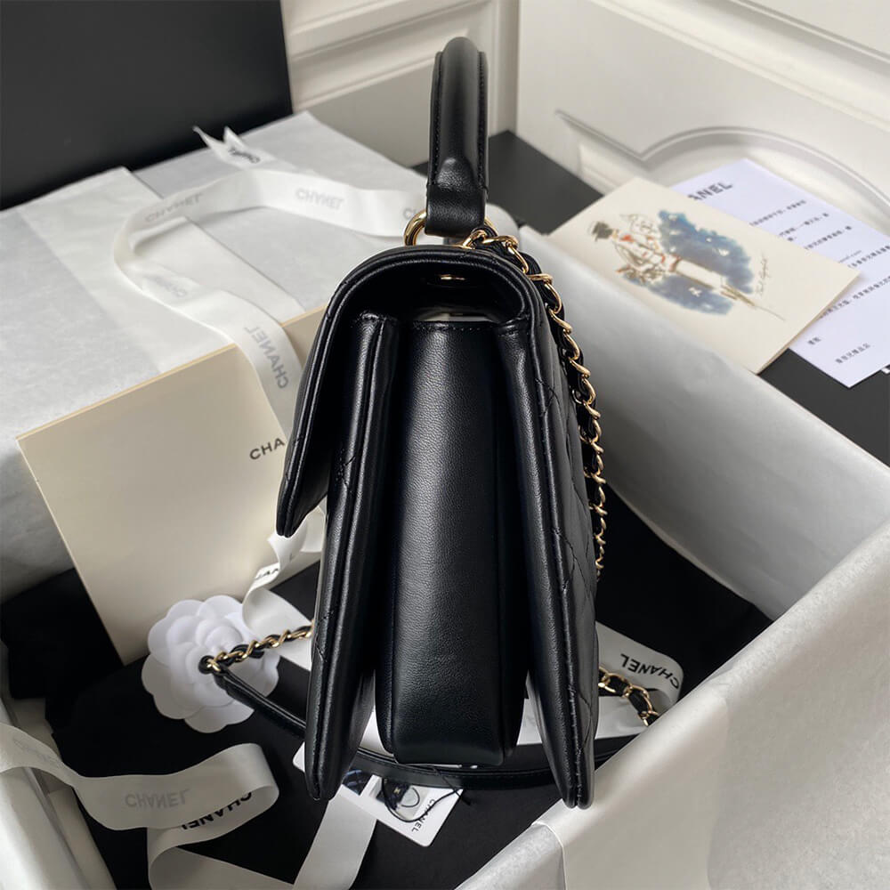 Chanel Flap Bag With Top Handle - Replica Luxury Bags™