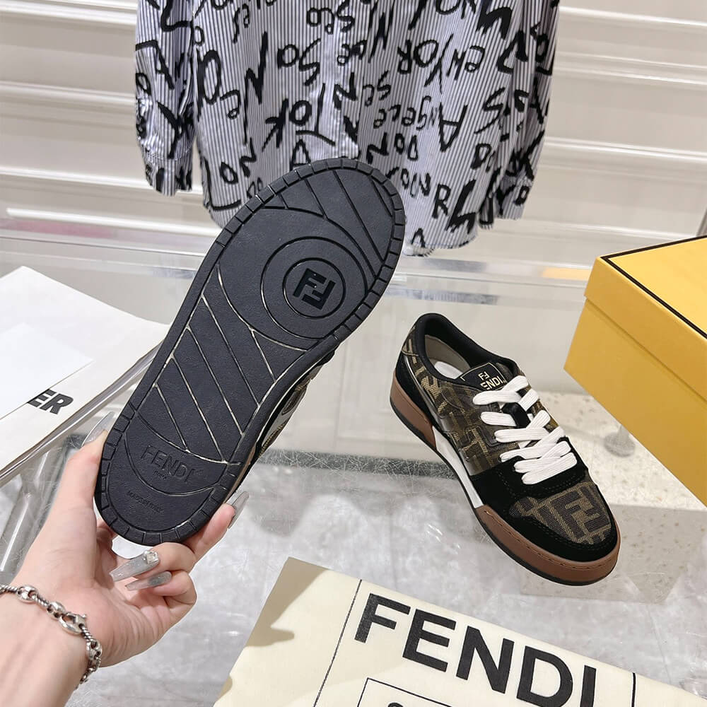 Fendi Match Sneakers Shoes - Replica Luxury Bags™
