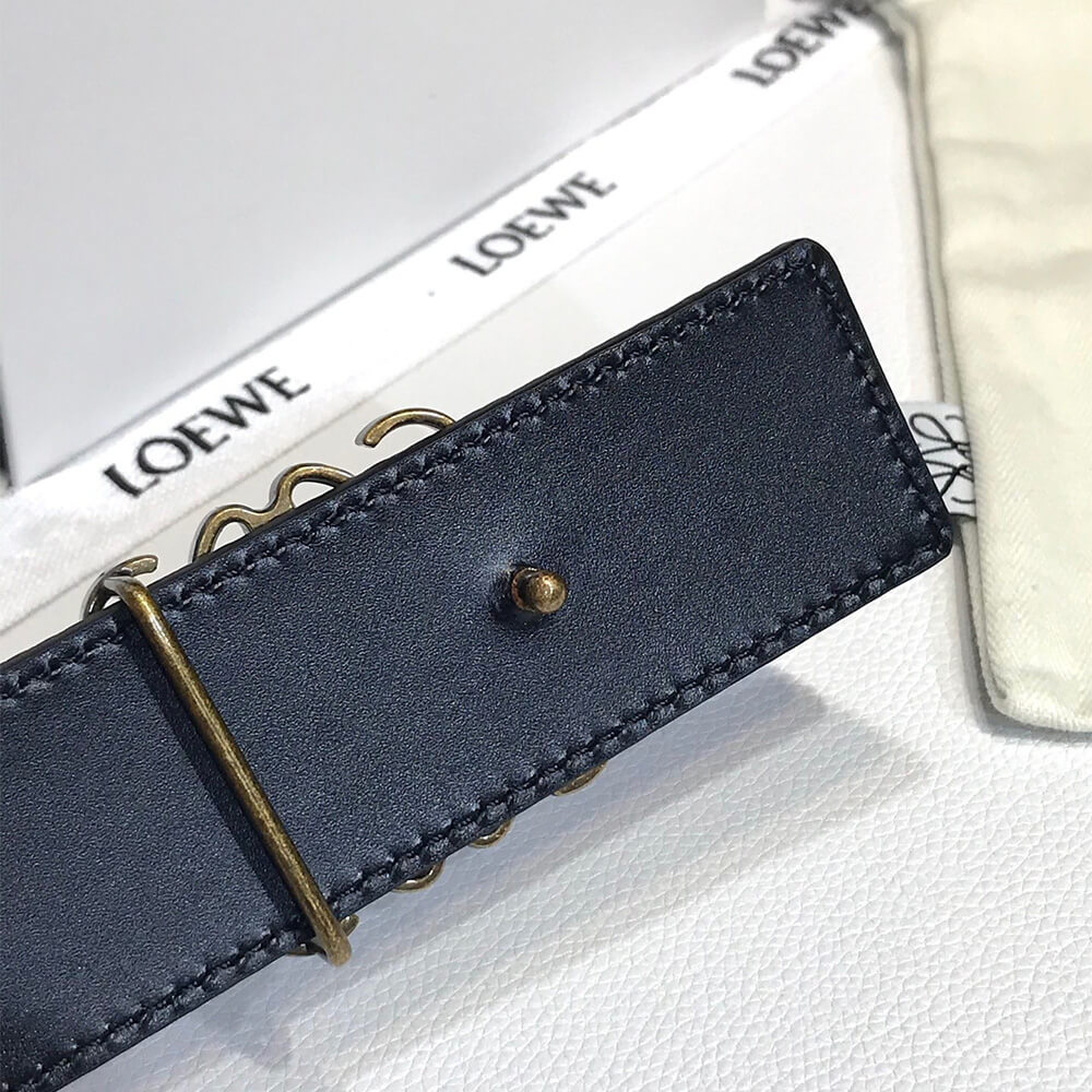 LOEWE Reversible Anagram belt 40mm - Replica Luxury Bags™