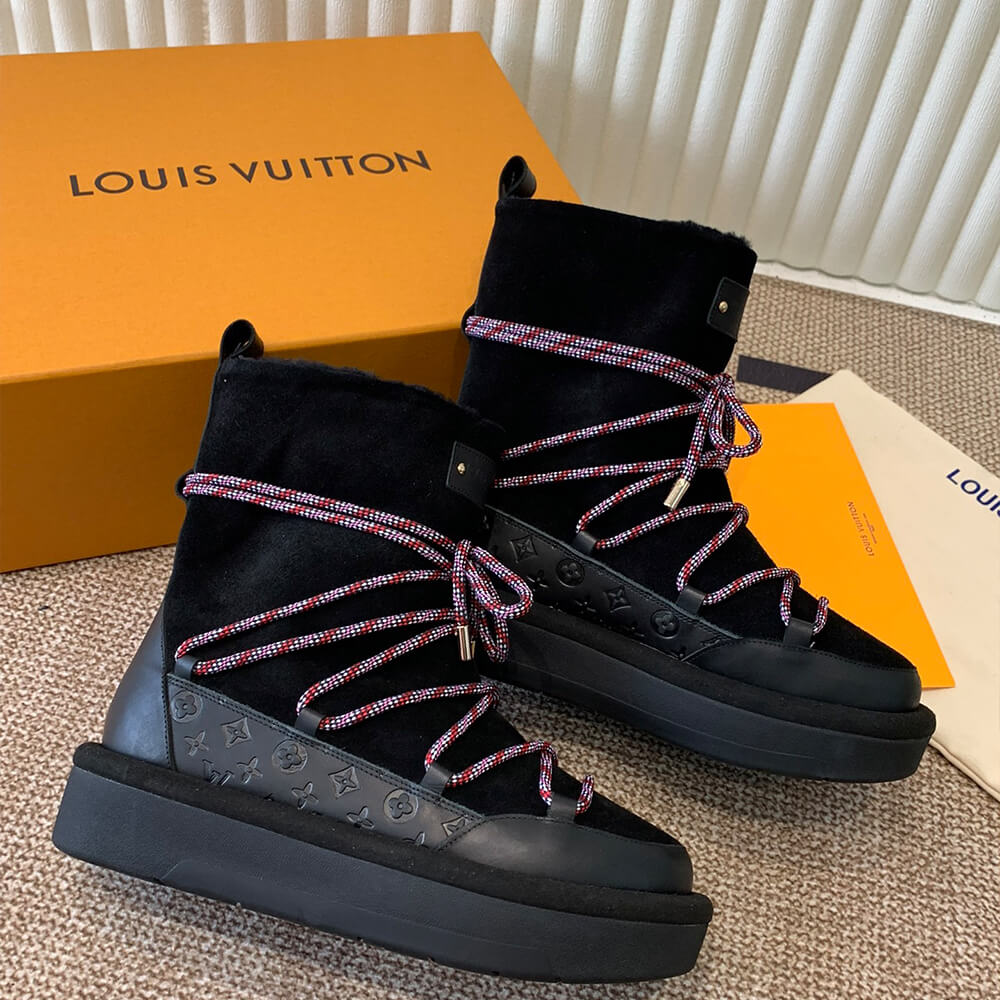 LV Aspen Platform Ankle Boot Shoes - Replica Luxury Bags™
