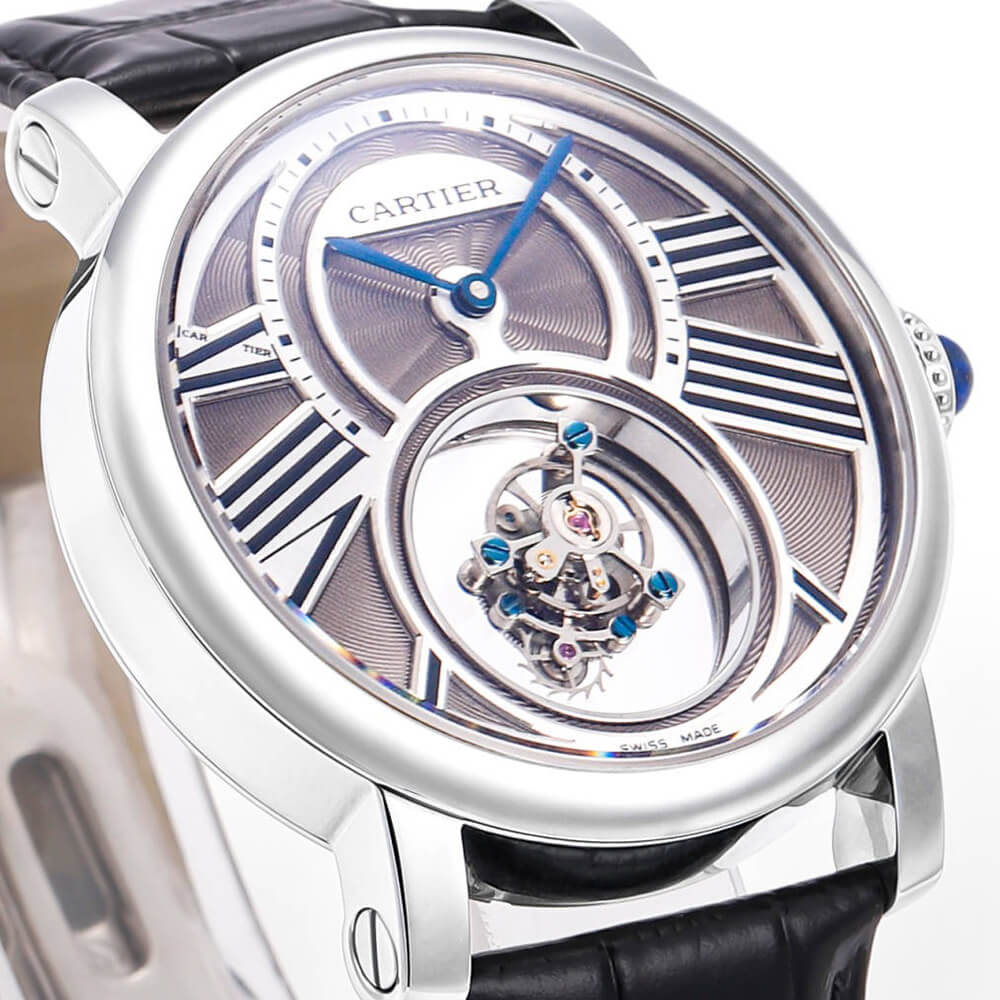 Rotonde de Cartier Double Tourbillon watch - Replica Luxury Bags™