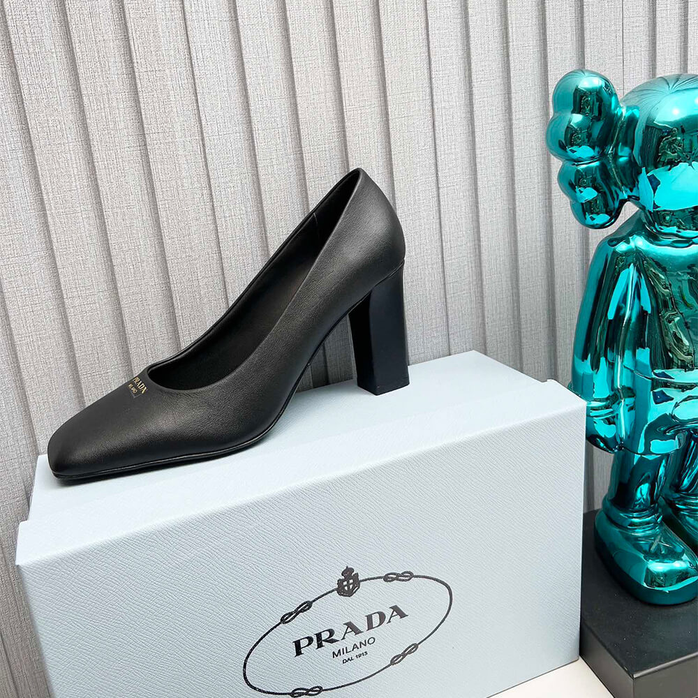 Prada Leather Pumps 85 mm Shoes - Replica Luxury Bags™