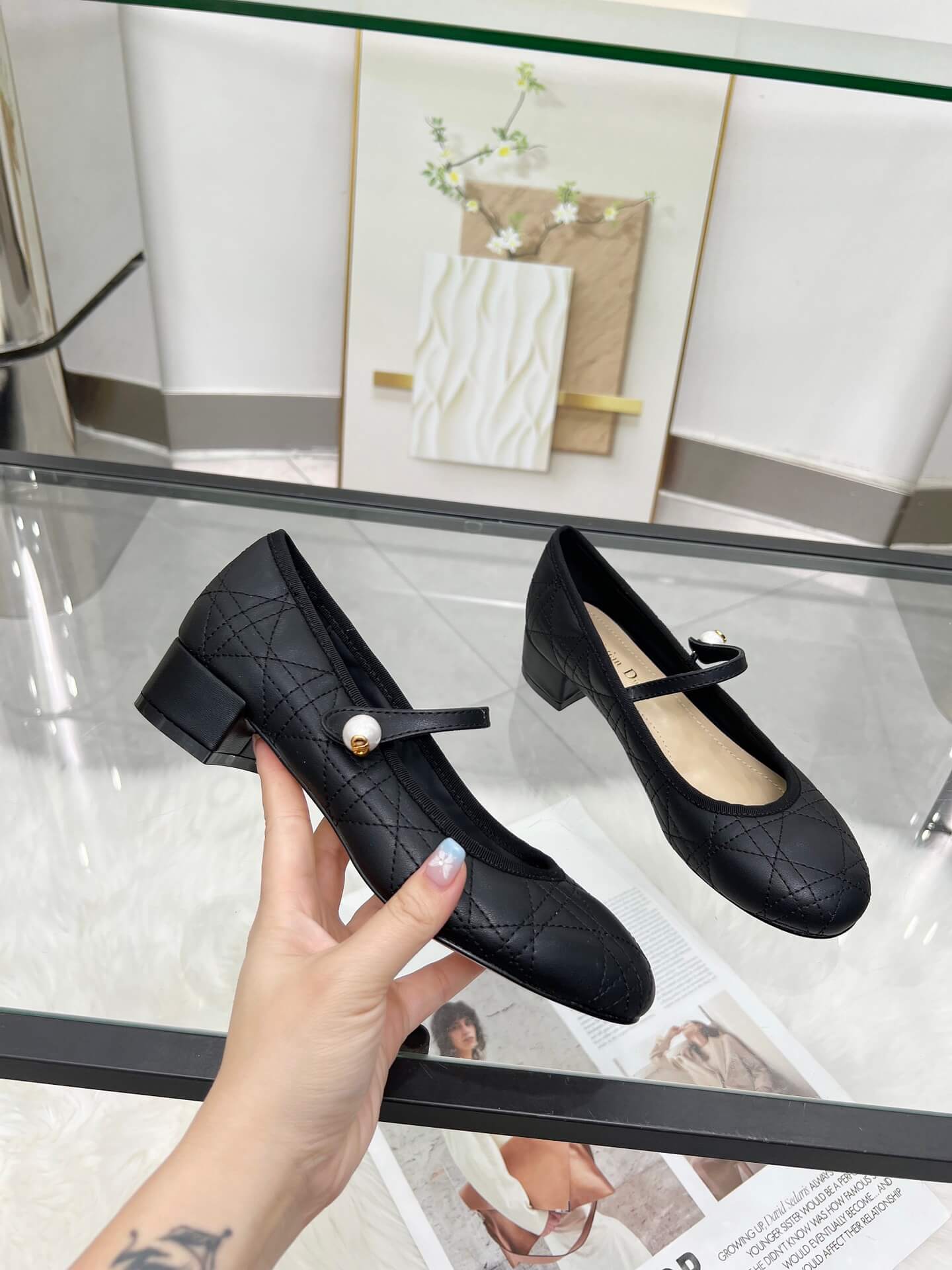 Dior Ballet Pump Shoes - Replica Luxury Bags™