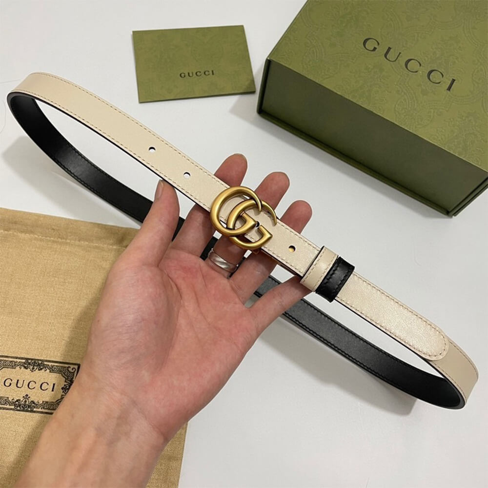 GUCCI Marmont Reversible 20mm Belt - Replica Luxury Bags™