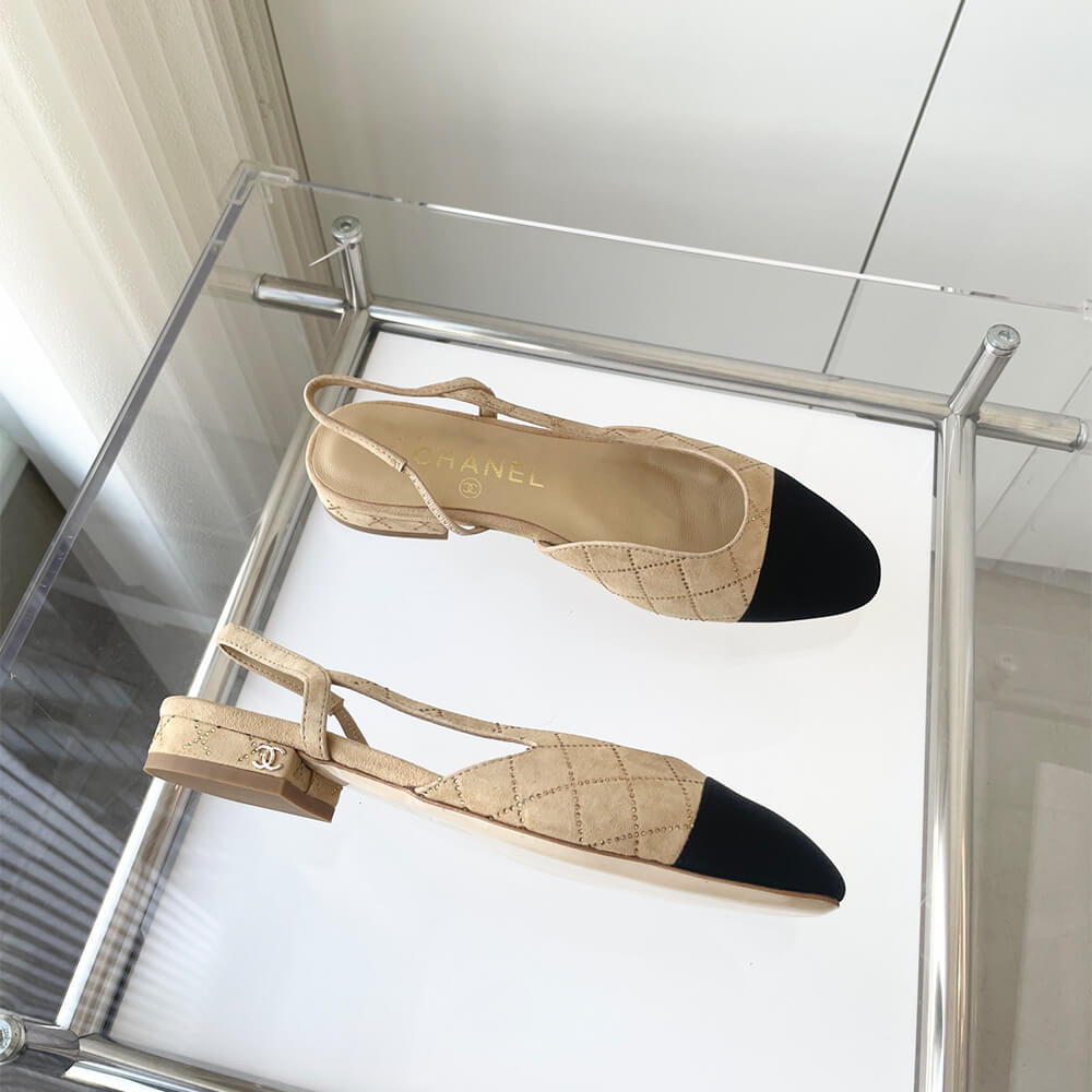Chanel Slingbacks Shoes - Replica Luxury Bags™