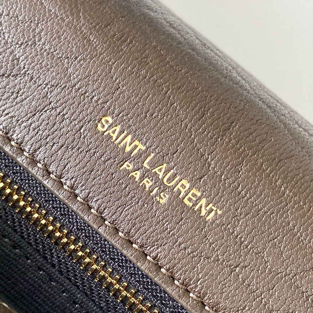 YSL Calypso Large Bag in Grained Lambskin - Replica Luxury Bags™