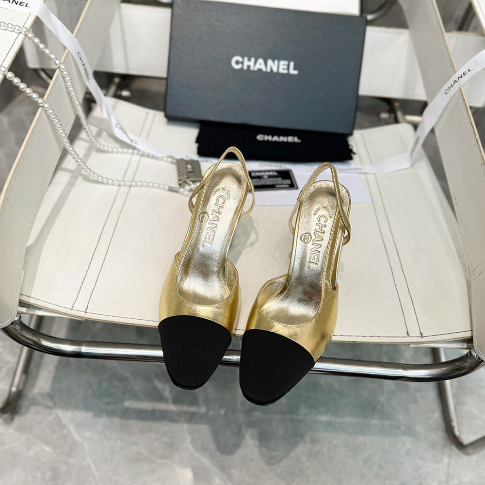 Chanel Slingbacks Shoes - Replica Luxury Bags™