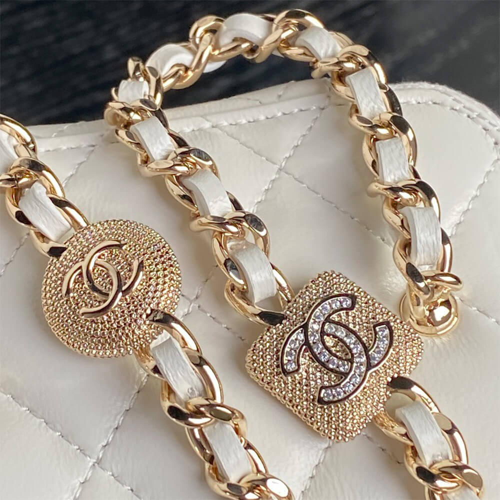 Chanel Small Vanity Bag with Chain - Replica Luxury Bags™