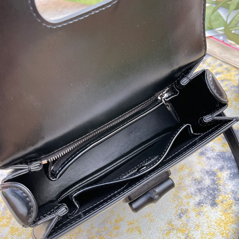 Gucci Bamboo 1947 Jumbo GG Small Top Handle Bag - Replica Luxury Bags™