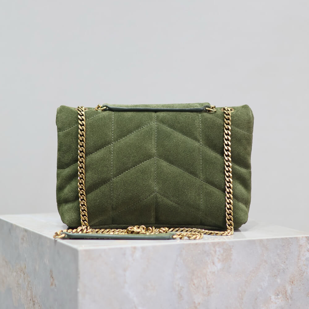 YSL Toy Puffer Bag in Suede - Replica Luxury Bags™