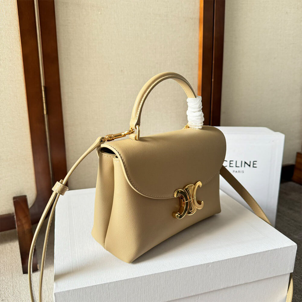 Celine Teen Nino Bag In Triomphe Canvas - Replica Luxury Bags™