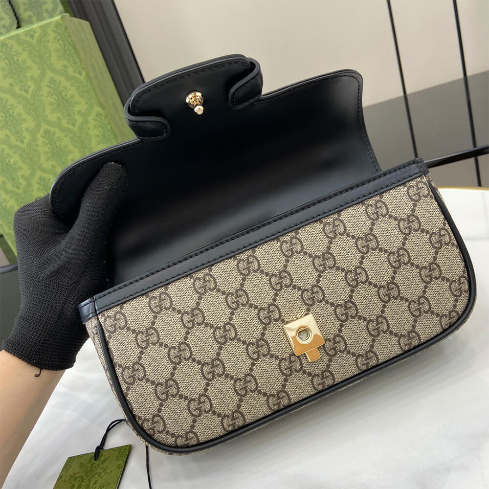 Gucci Horsebit 1955 Soft Small Top Handle Bag - Replica Luxury Bags™