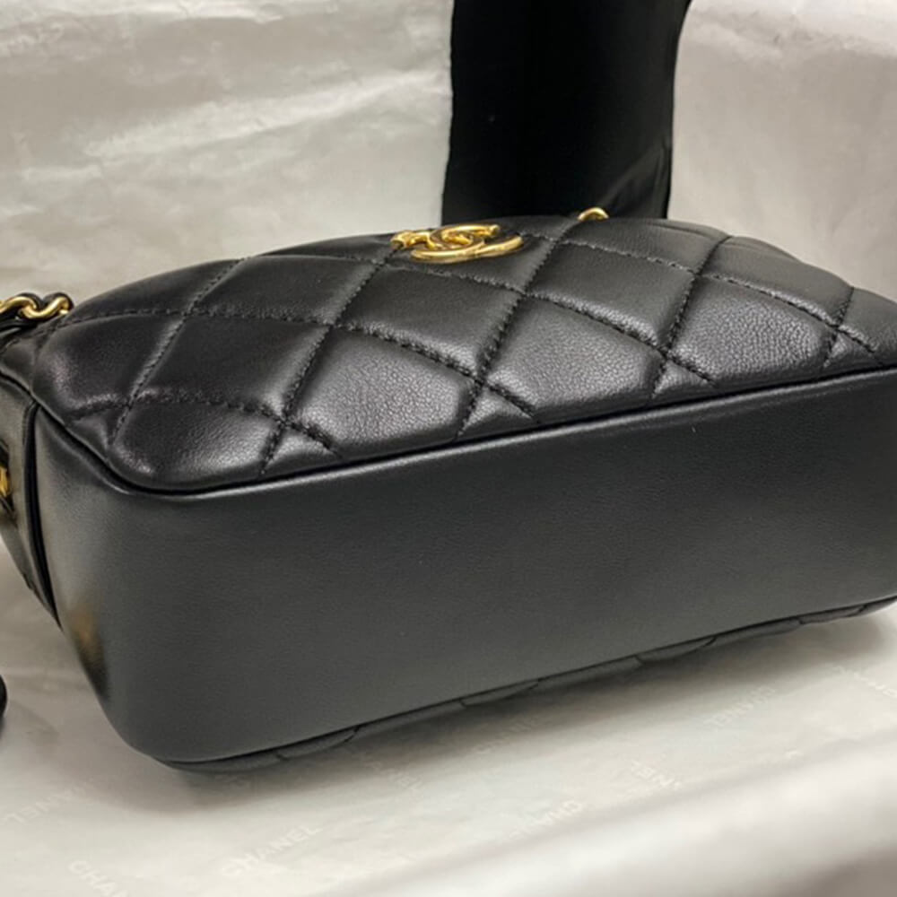 Chanel Mini Camera Case Bag in Black - Replica Luxury Bags™