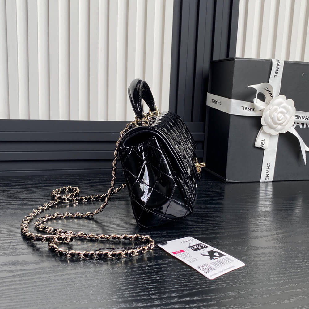 Chanel Mini Classic Handbag With Top Handle - Replica Luxury Bags™