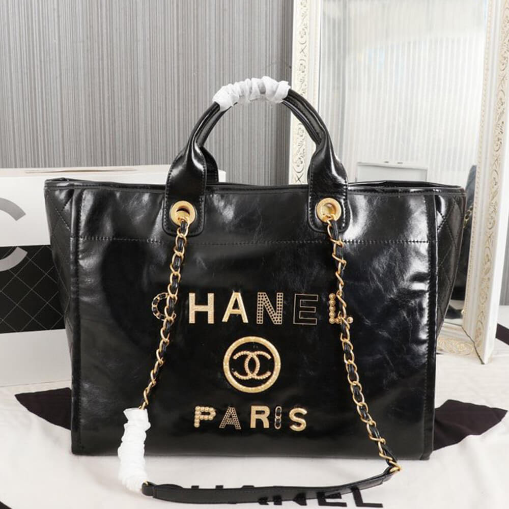 Chanel Large Deauville Tote Bag - Replica Luxury Bags™