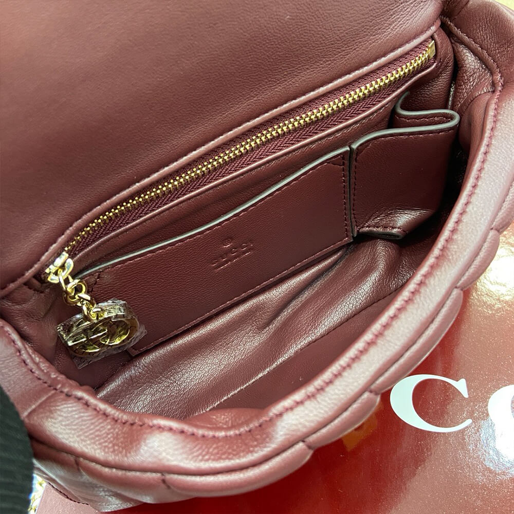Gucci GG Milano Mini Top Handle Bag in Burgundy - Replica Luxury Bags™