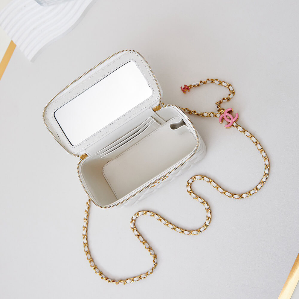 Chanel Vanity Bag with Chain - Replica Luxury Bags™