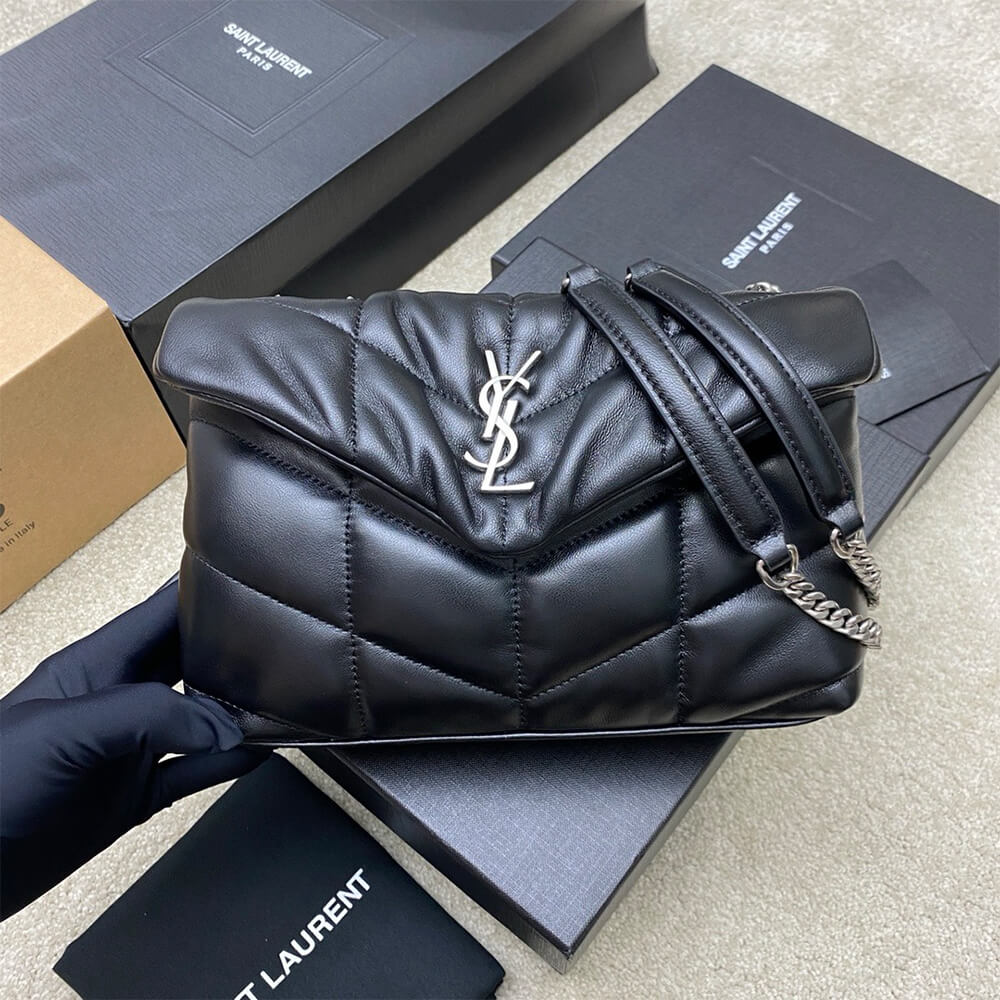 YSL Toy Puffer Bag in Lambskin - Replica Luxury Bags™