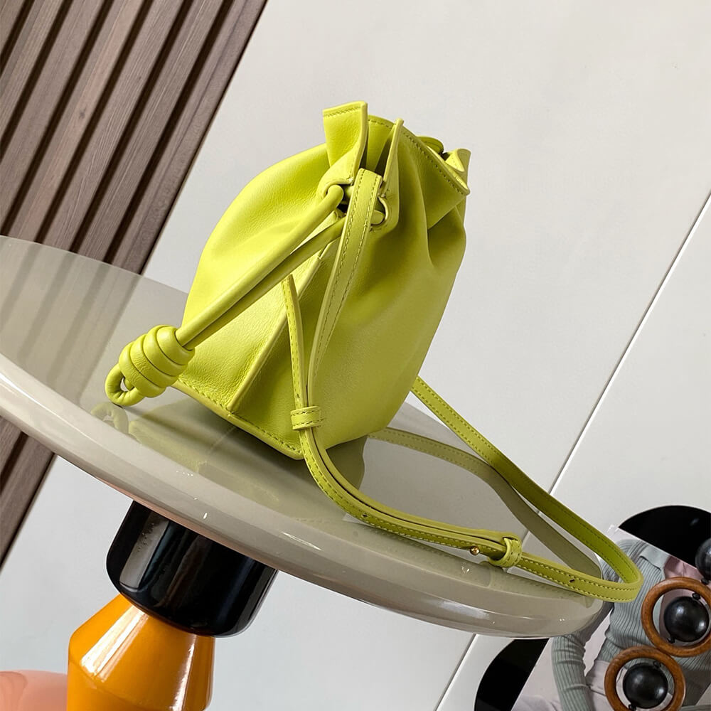 Loewe Mini Flamenco Clutch Bag in Nappa Calfskin - Replica Luxury Bags™