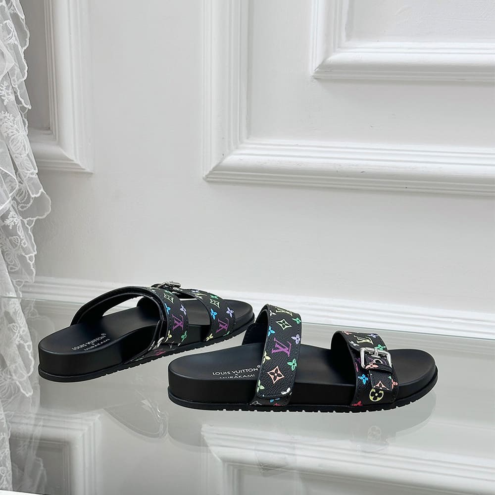 LV x TM Bom Dia Flat Comfort Mule Shoes - Replica Luxury Bags™