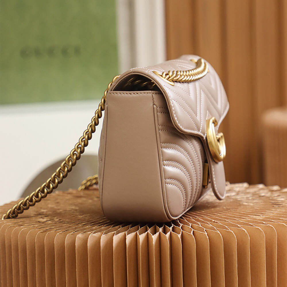 Gucci GG Marmont Small Matelasse Shoulder Bag - Replica Luxury Bags™